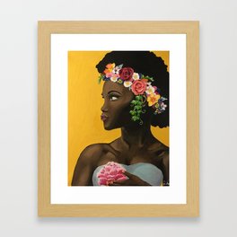 Queen of Spring Framed Art Print