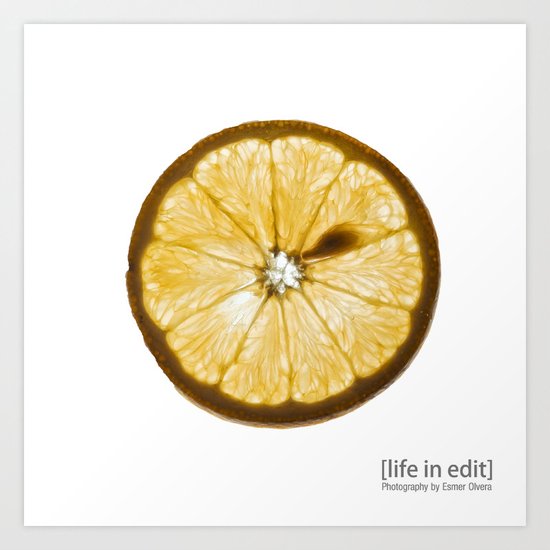 Orange Art Print