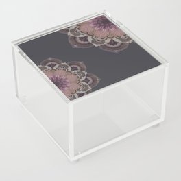Mandala moon art Acrylic Box