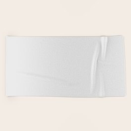 Plaster White Beach Towel