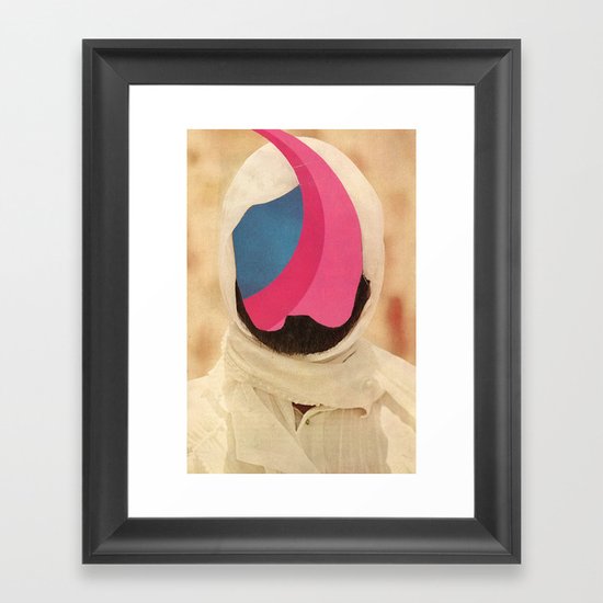 desire lines Framed Art Print