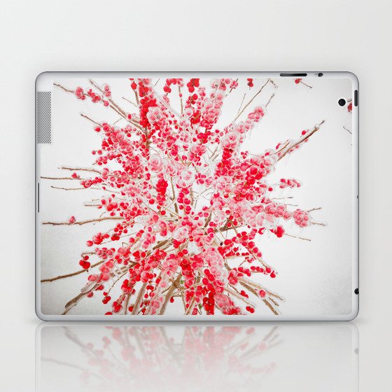 Frozen red Laptop & iPad Skin