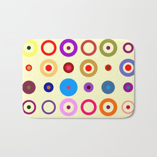 Op Art #7 Bath Mat
