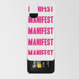 Manifest - pinks and neons Android Card Case