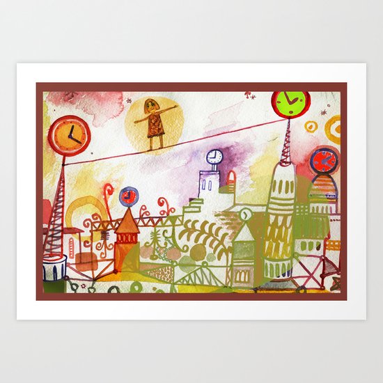 time Art Print
