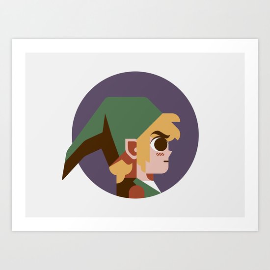 Headgear: Link Art Print