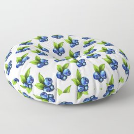 Blueberries Floor Pillow