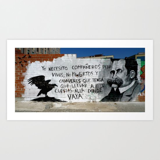 Compañeros vivos Art Print