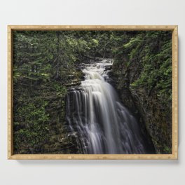 Miners Falls at Pictured Rock National Lakeshore Serving Tray