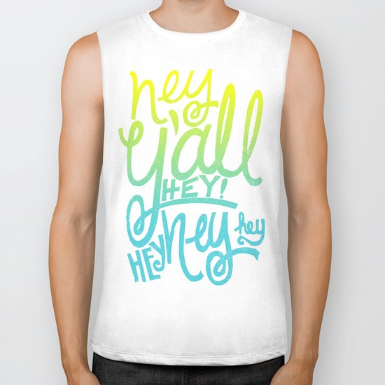 HEY Y'ALL Biker Tank