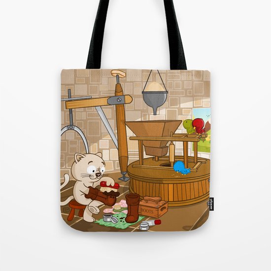 Puss in boots Tote Bag
