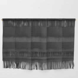Black leather skin print, quilted Wall Hanging