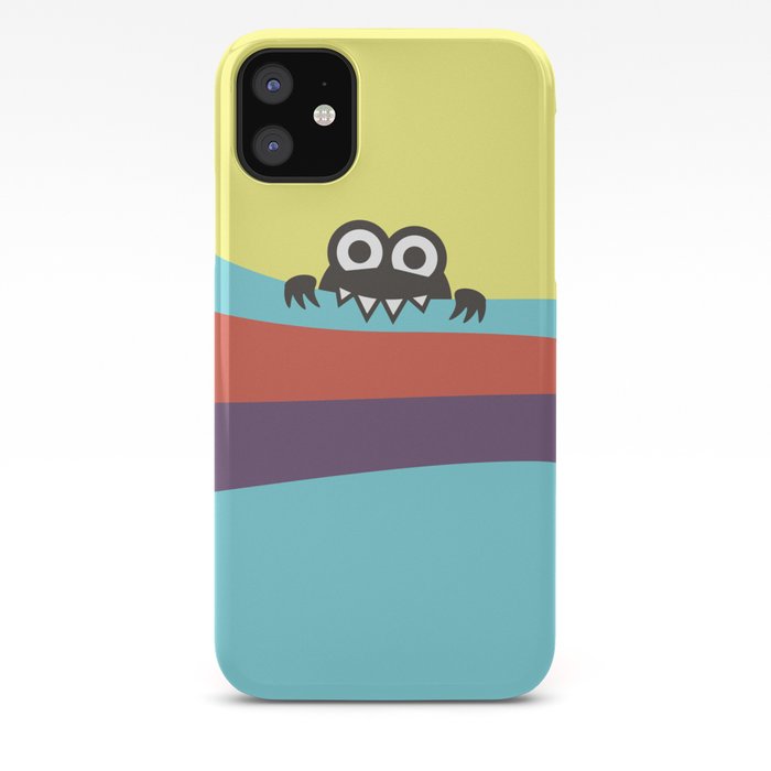 Yummy Colorful Stripes Cute Cartoon Character iPhone Case by ...