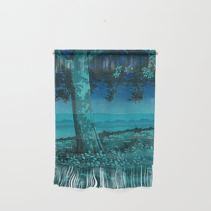 Nightime in Gissei - Nature Landscape Wall Hanging