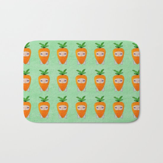A Boy - Carrot Bath Mat