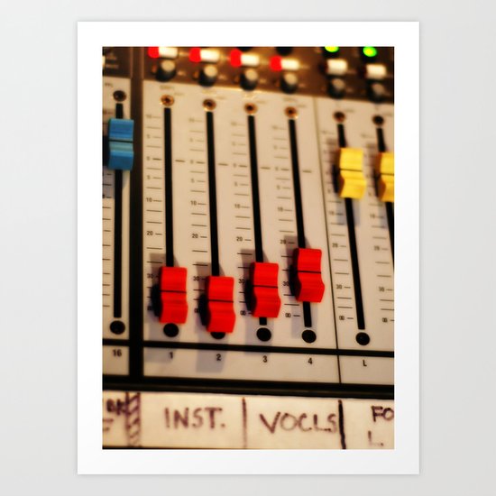 Sound Board I Art Print