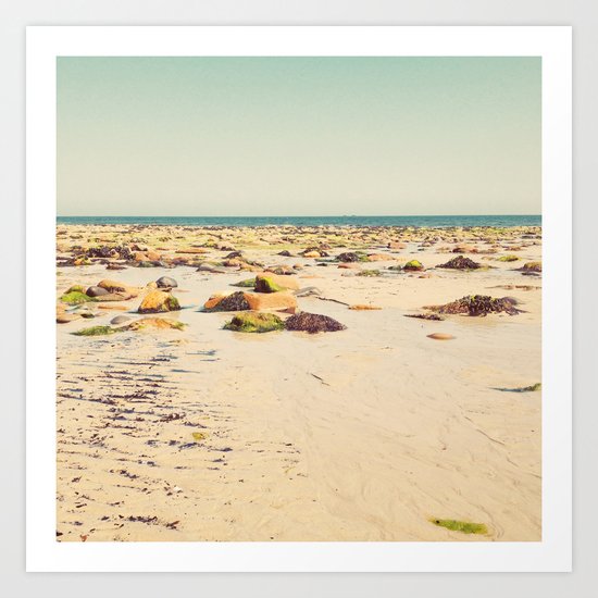 Rocky Beach Art Print