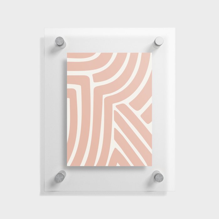 Abstract Stripes LXXXV Floating Acrylic Print