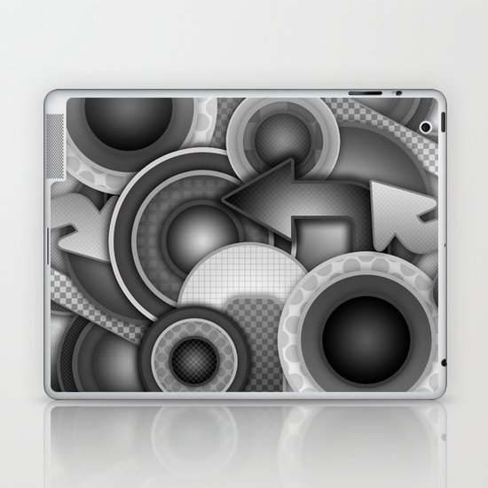 Monochrome Mayhem Laptop & iPad Skin