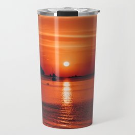 Sunset in to the water | Nature Travel Mug