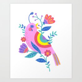Sad Bird Art Print