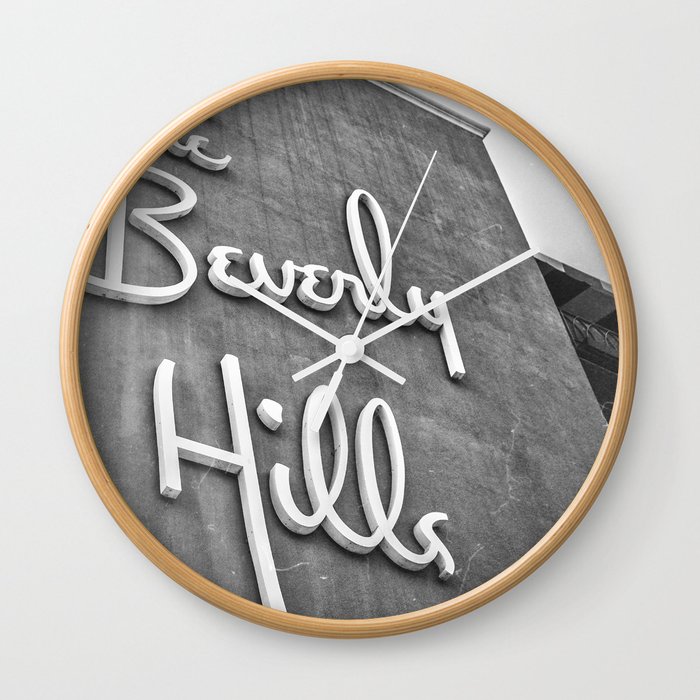 The Beverly Hills Hotel Wall Clock