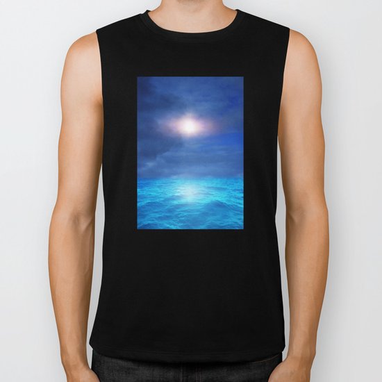 Out to Sea Biker Tank
