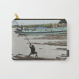 Boating in Bangladesh Carry-All Pouch