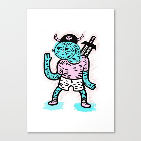 Pirate Guy Canvas Print