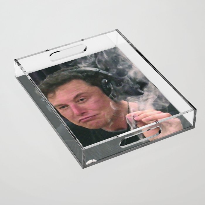 Elon Smoking Acrylic Tray
