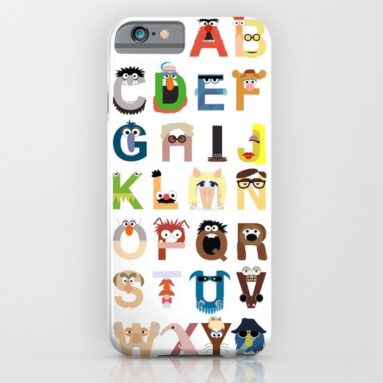 Muppet Alphabet Iphone Amp Ipod Case By Mike Boon Society6