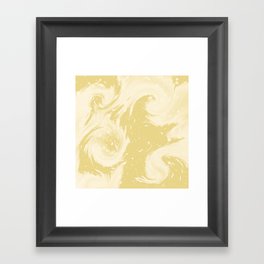 gold stary pattern / stars pattern / gold pattern Framed Art Print