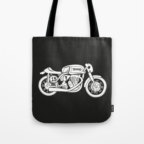 Norton Model 30 - Cafe Racer series #2 Tote Bag