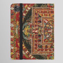 Tantric Buddhist Mandala Vairochana Sarvavid iPad Folio Case