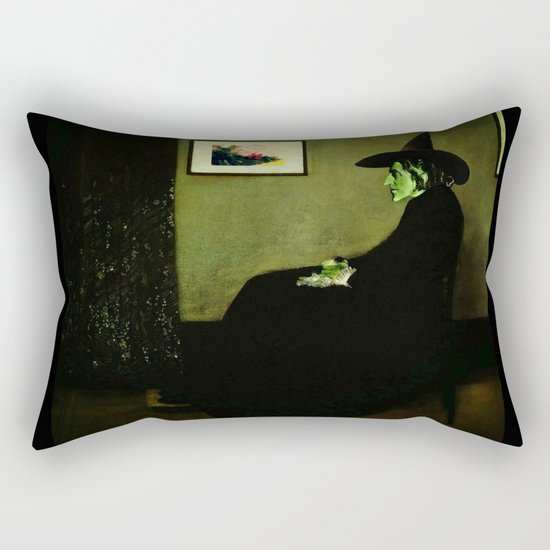 Wizzler's Mother | Wicked Witch Rectangular Pillow