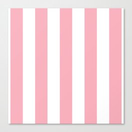 Stripes in Pink Canvas Print