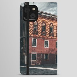 Venice Italy with beautiful architecture along the grand canal iPhone Wallet Case