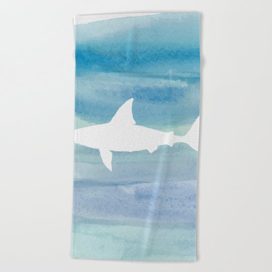 shark Beach Towel