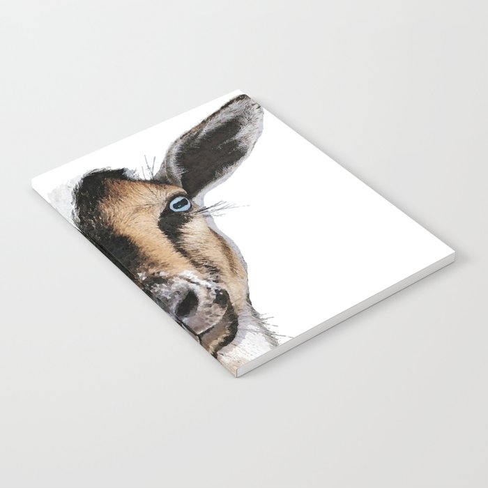 Goat Whiskers - Farmhouse Farm Animal Art Notebook