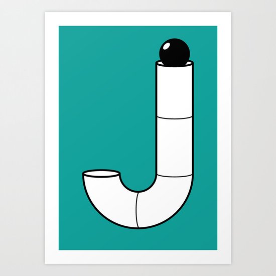 J like J Art Print
