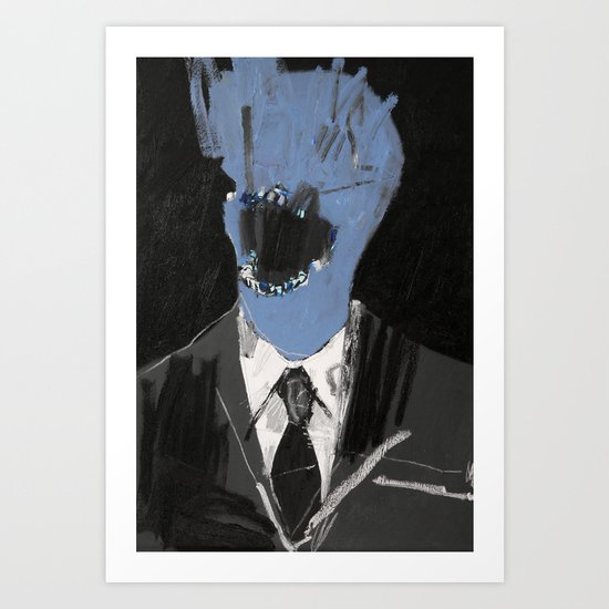 Salesman 3. 2015. Art Print