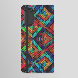 Tropical Diamond Mandala Pattern Android Wallet Case