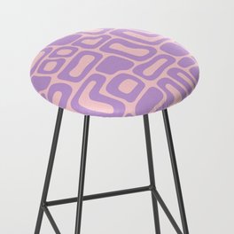 Retro Mid Century Modern Abstract composition 433 Bar Stool