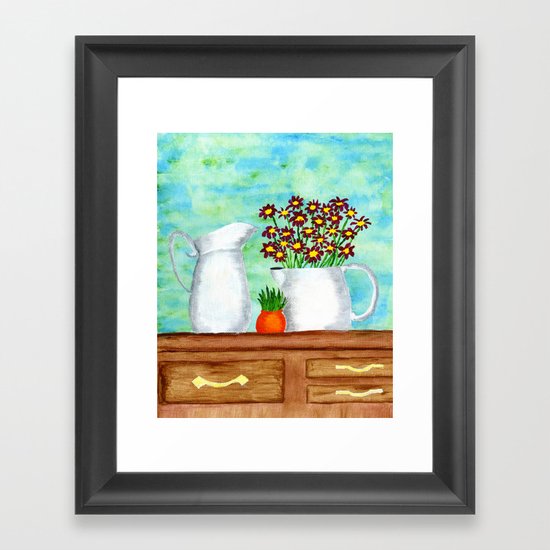 Home Framed Art Print