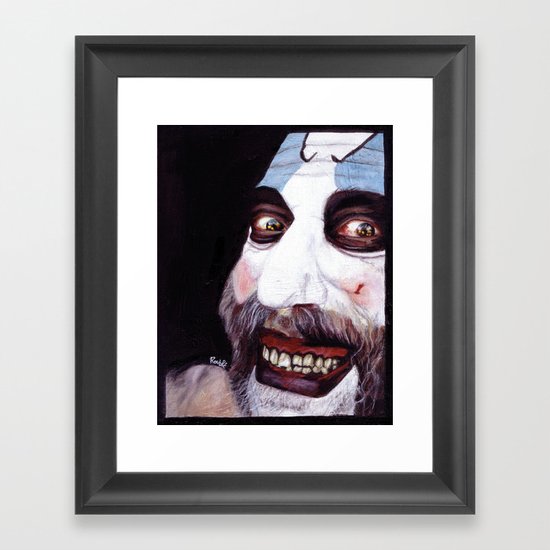 Captain Spaulding Framed Art Print
