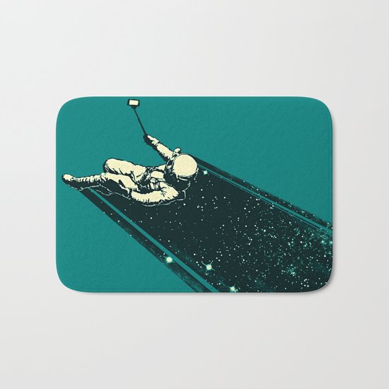 Cosmic Selfie Bath Mat