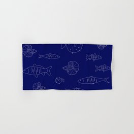 Fish Print Hand & Bath Towel