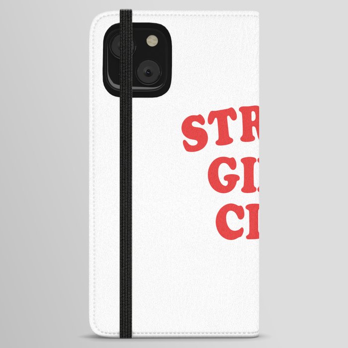 strong girls iPhone Wallet Case