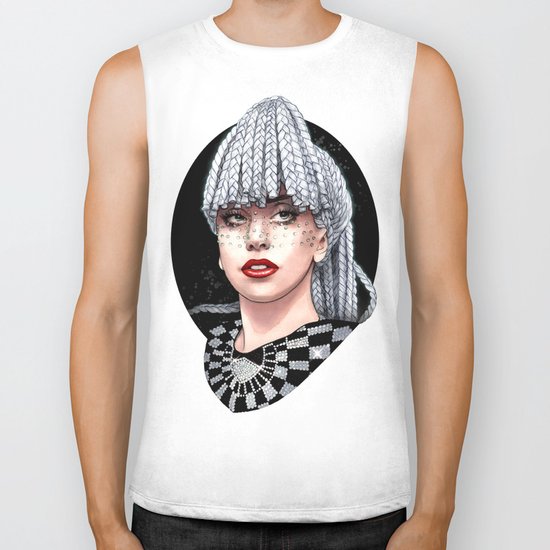 Harlequin Biker Tank