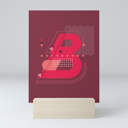 Letter B Mini Art Print